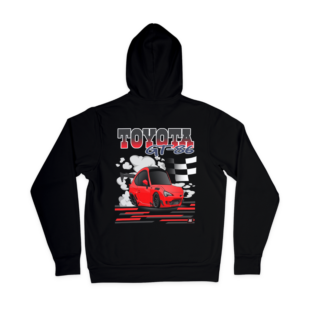 Custom Car-toon Vintage Graphic Car Hoodie