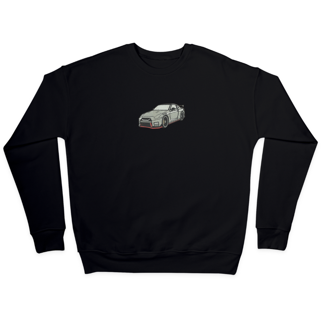 CUSTOM Embroidered Car Sweatshirt Kachow95