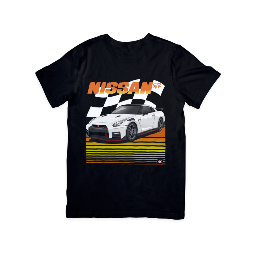 Custom Photo Finish Vintage Graphic Car T-Shirt